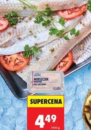 Filet z morszczuka argentyńskiego bez skóry