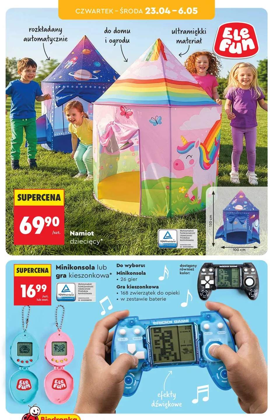 Interaktywna piłka do kapkowania