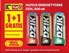 Napój energetyczny Dzik