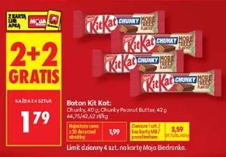 Baton Kit Kat Chunky Peanut Butter