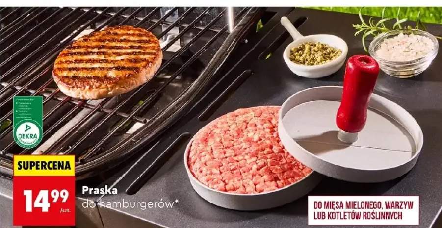Praska do hamburgerów