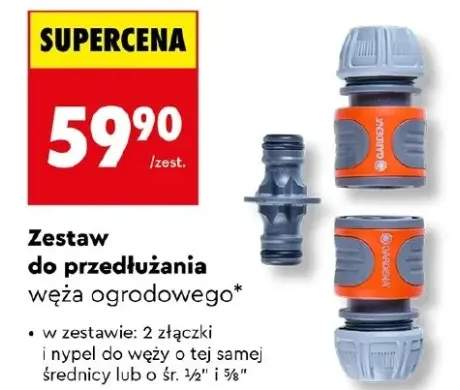 Zestaw do przedłużania węża ogrodowego