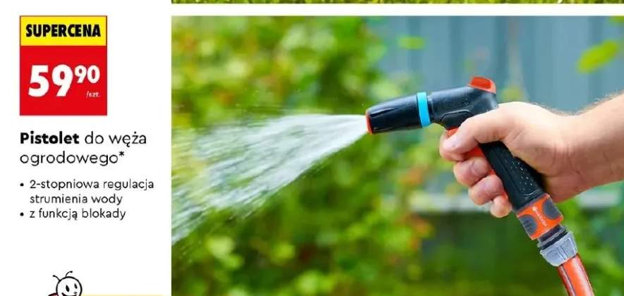 Pistolet do węża ogrodowego