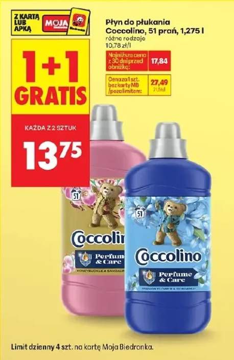 Płyn do płukania Perfume & Care, 51 prań