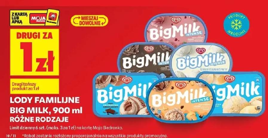 Lody familijne różne rodzaje