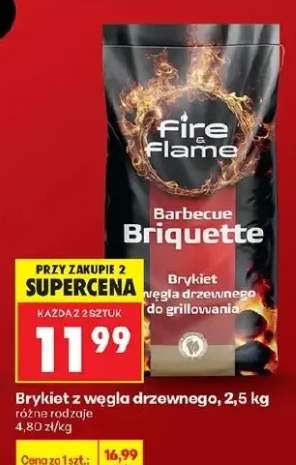 Brykiet węgla drzewnego do grillowania