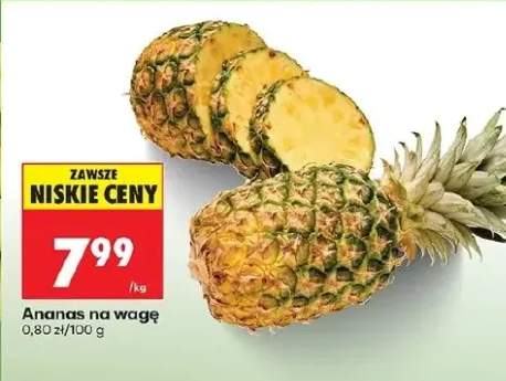 Ananas na wagę