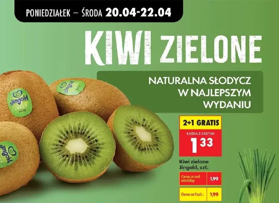 Kiwi zielone