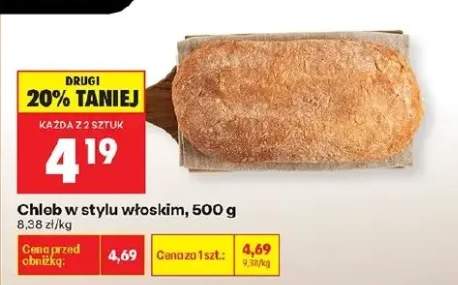 Chleb w stylu włoskim
