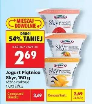 Jogurt Skyr truskawkowy