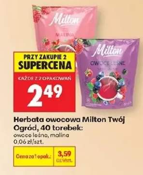 Herbata owocowa owoce leśne