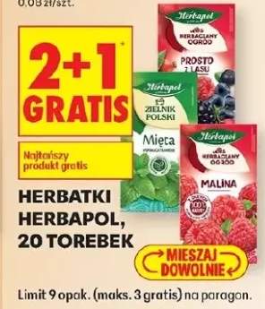 Herbata Herbapol 2+1 gratis