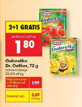 Galaretka różne rodzaje