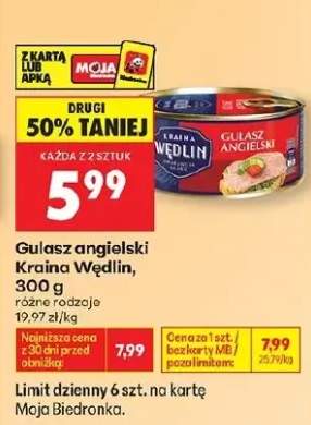 Gulasz angielski różne rodzaje