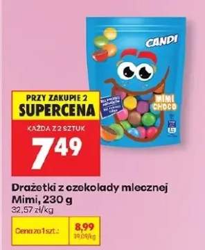 Drażetki z czekolady mlecznej Mimi