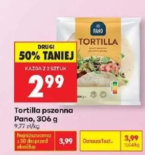Tortilla pszenna