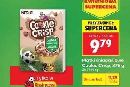 Płatki śniadaniowe Cookie Crisp