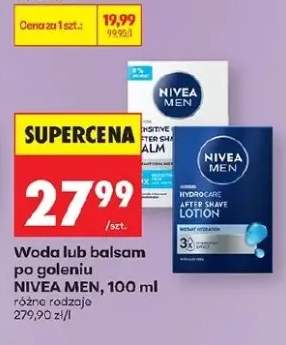 Woda lub balsam po goleniu różne rodzaje