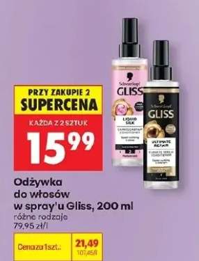Odżywka do włosów w sprayu Liquid Silk Miracle & Expression Serum różne rodzaje