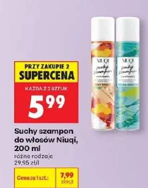 Suchy szampon do włosów juicy mango różne rodzaje