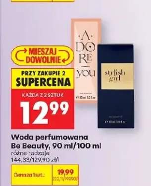 Woda perfumowana Be Beauty różne rodzaje