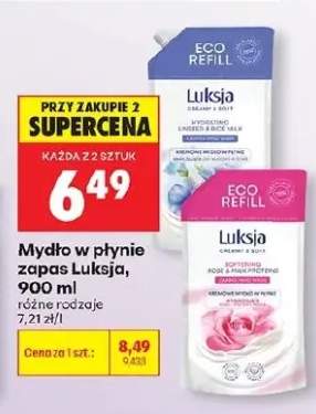 Mydło w płynie zapas różne rodzaje