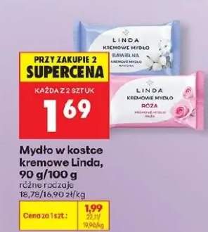 Mydło w kostce kremowe bawełna organiczna