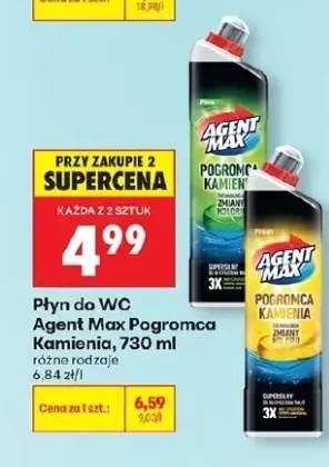 Płyn do WC Pogromca Kamienia różne rodzaje