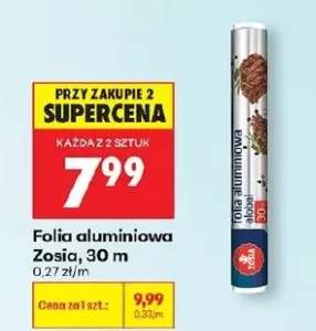 Folia aluminiowa Zosia