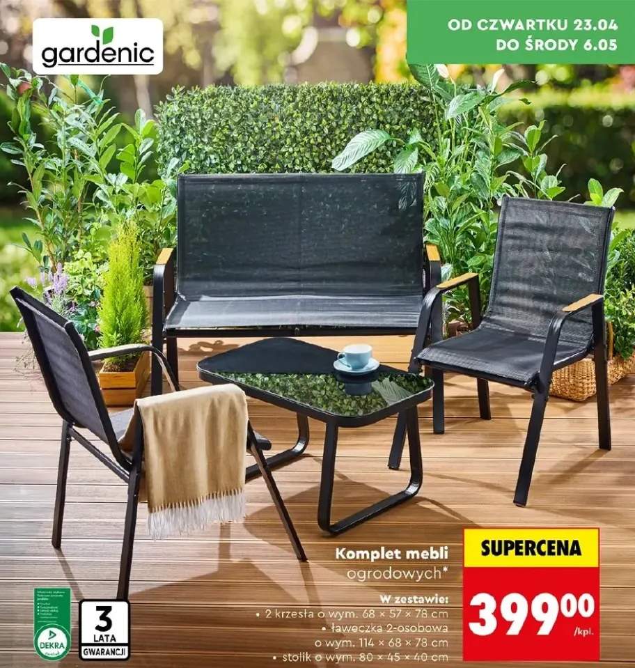 meble ogrodowe