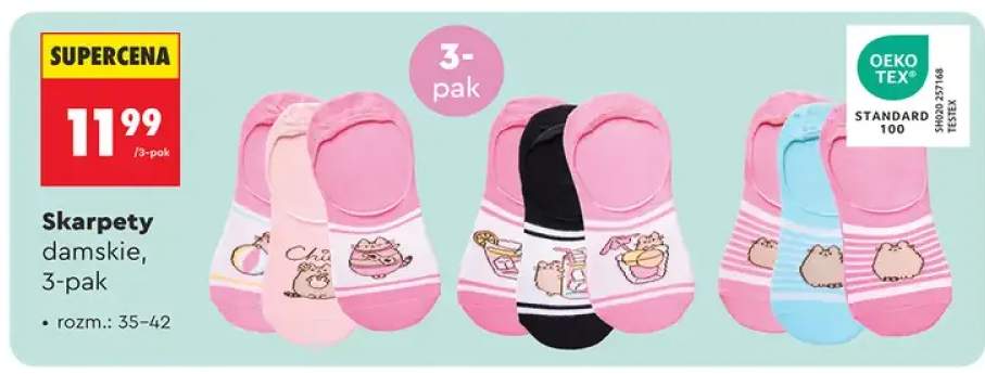 Skarpety damskie 3-pak