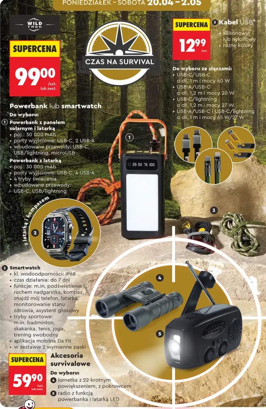 Powerbank lub smartwatch