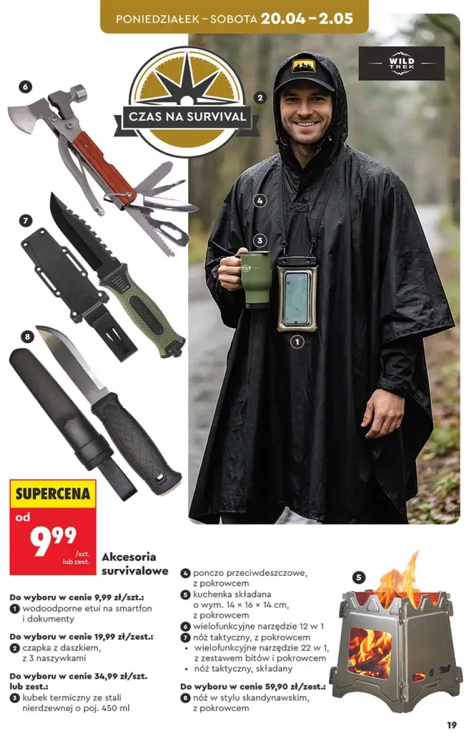 Nóż taktyczny, z pokrowcem