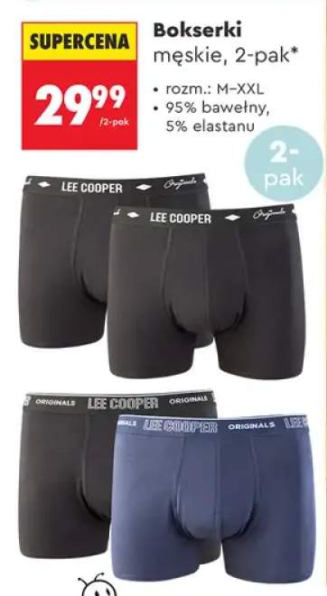 Bokserki męskie, 2-pak