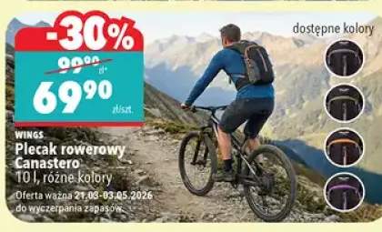 Plecak rowerowy canastero 10 l, różne kolory