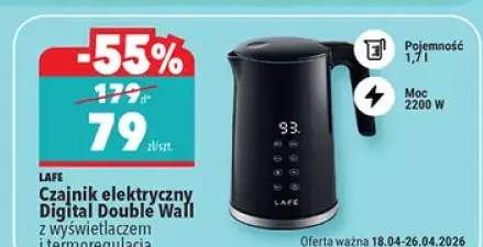 Czajnik elektryczny Digital Double Wall z wyświetlaczem i termoregulacją