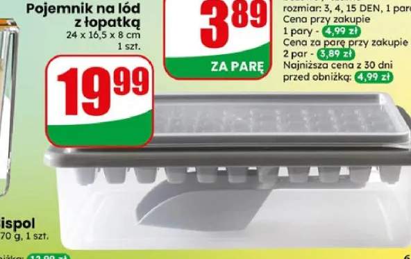 pojemnik na lód