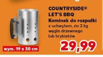 komin do rozpalania grilla