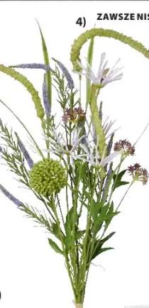 bukiet sztucznych kwiatów