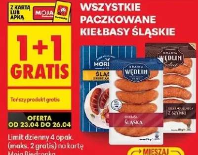 Kiełbasa śląska paczkowana