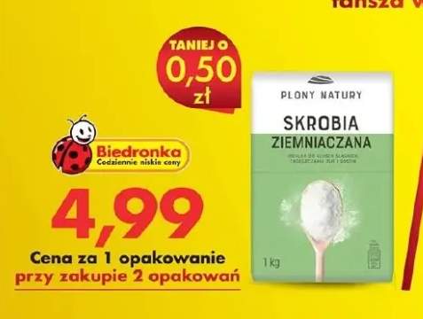 Skrobia ziemniaczana Plony Natury