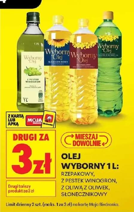 Olej Wyborny rzepakowy