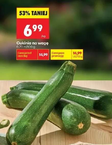 Cukinia na wagę