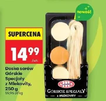 Deska serów Górskie Specjały Mlekovity