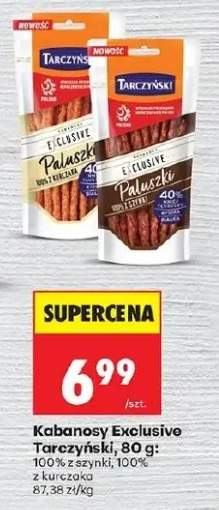 Kabanosy Exclusive Tarczyński 100% z szynki