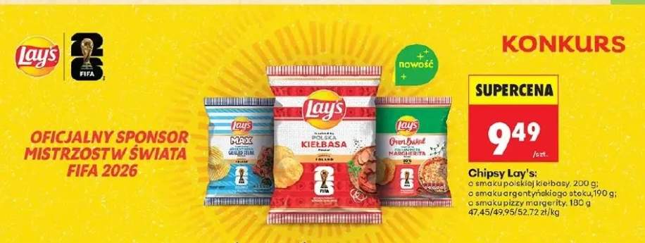 Chipsy Lay's o smaku polskiej kiełbasy