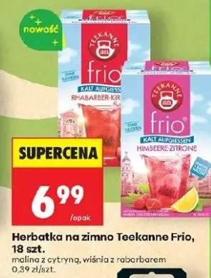 Herbatka na zimno Teekanne Frio malina z cytryną