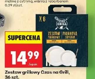 Zestaw grillowy Czas na Grill 36szt.