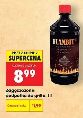 Zagęszczona podpałka do grilla Flambit