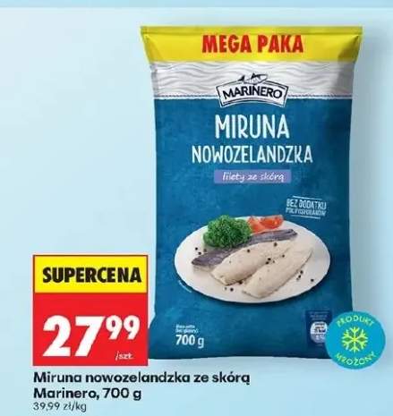Miruna nowozelandzka filety ze skórą Marinero